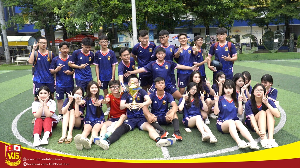 Giải bóng đá mini chào mừng năm học mới 2026-2027, THPT Việt Nhật khép lại đầy cảm xúc!