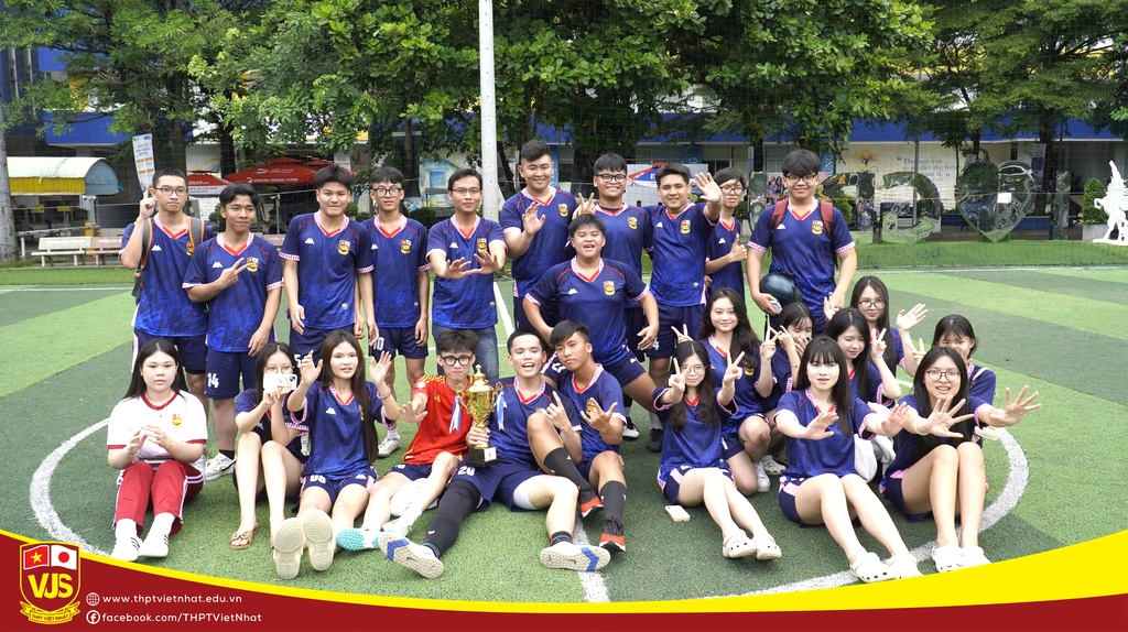 Giải bóng đá mini chào mừng năm học mới 2026-2027, THPT Việt Nhật khép lại đầy cảm xúc!