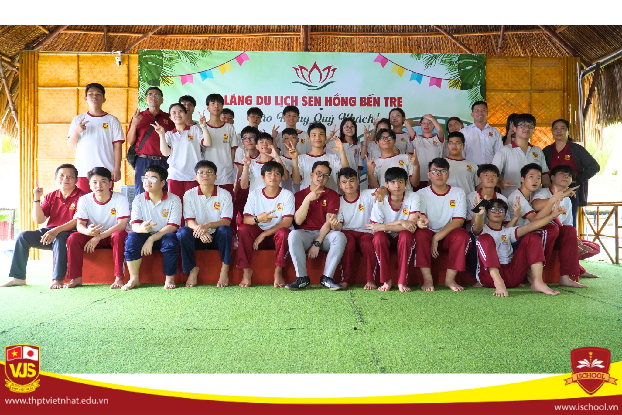 Hành Trình Thiện Nguyện Đầy Ý Nghĩa Của Học Sinh Trường THPT Việt Nhật Tại Làng Trẻ Em SOS Bến Tre