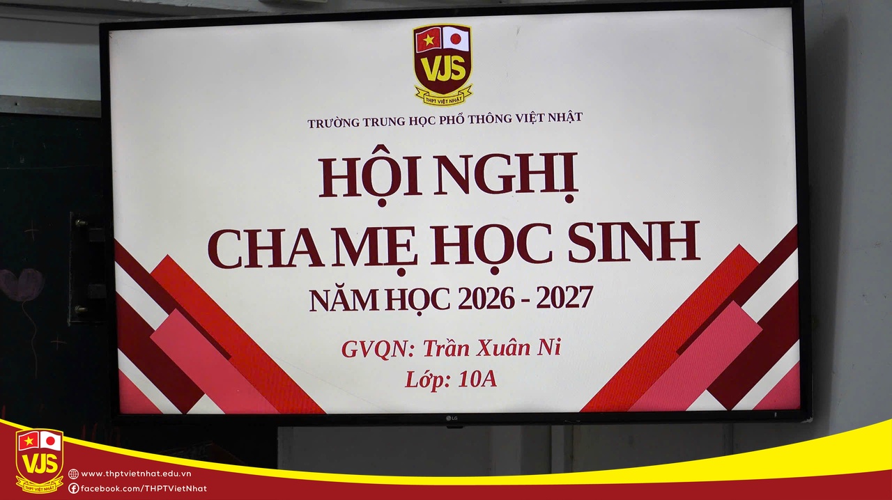Hội nghị cha mẹ học sinh đầu năm học - năm hoc 2026 - 2027