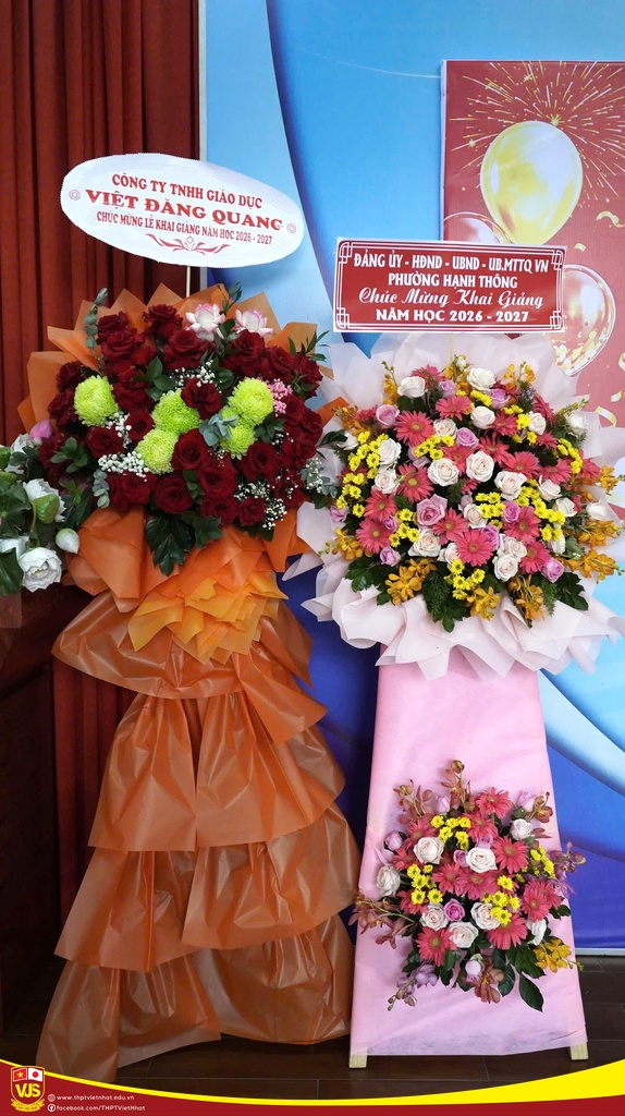 Trường THPT Việt Nhật hòa chung không khí cả nước chào đón Lễ khai giảng năm học 2026 – 2027