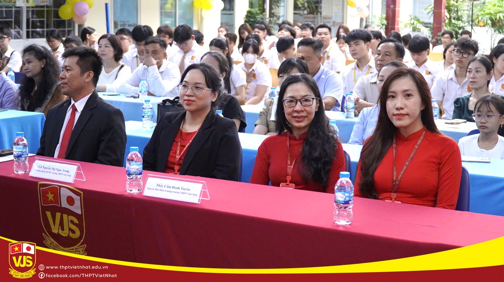 Trường THPT Việt Nhật hòa chung không khí cả nước chào đón Lễ khai giảng năm học 2026 – 2027