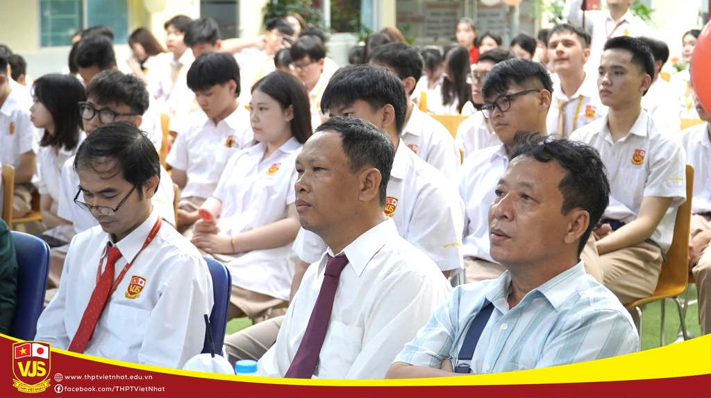 Trường THPT Việt Nhật hòa chung không khí cả nước chào đón Lễ khai giảng năm học 2026 – 2027