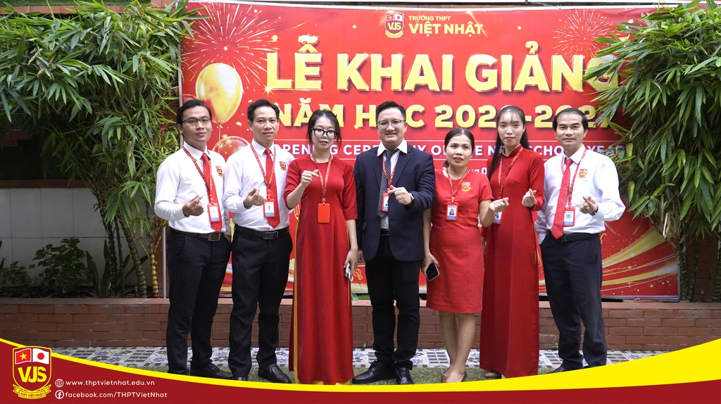 Trường THPT Việt Nhật hòa chung không khí cả nước chào đón Lễ khai giảng năm học 2026 – 2027
