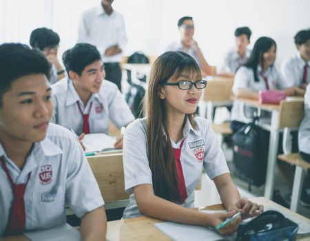 Phương pháp giáo dục “tác động ý thức” của trường THPT Việt Nhật