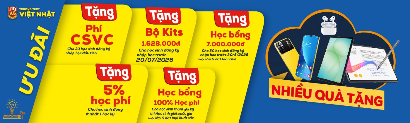 xét tuyển sinh lớp 10, 11, 12 - hai buổi, bán trú, nội trú năm 2026-2027 ưu đãi