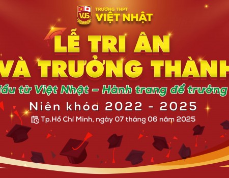 Lễ Tri Ân – Trưởng Thành Niên Khóa 2022–2025: Khi Những Đứa Con Tuổi 18 Nói Lời “Cảm Ơn Ba Mẹ
